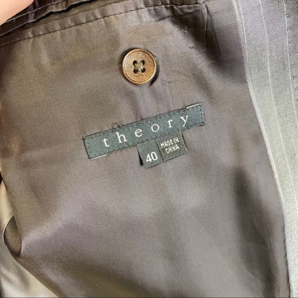 Theory Slim Fit 100% Cotton Two Piece Suit - Picture 5 of 16